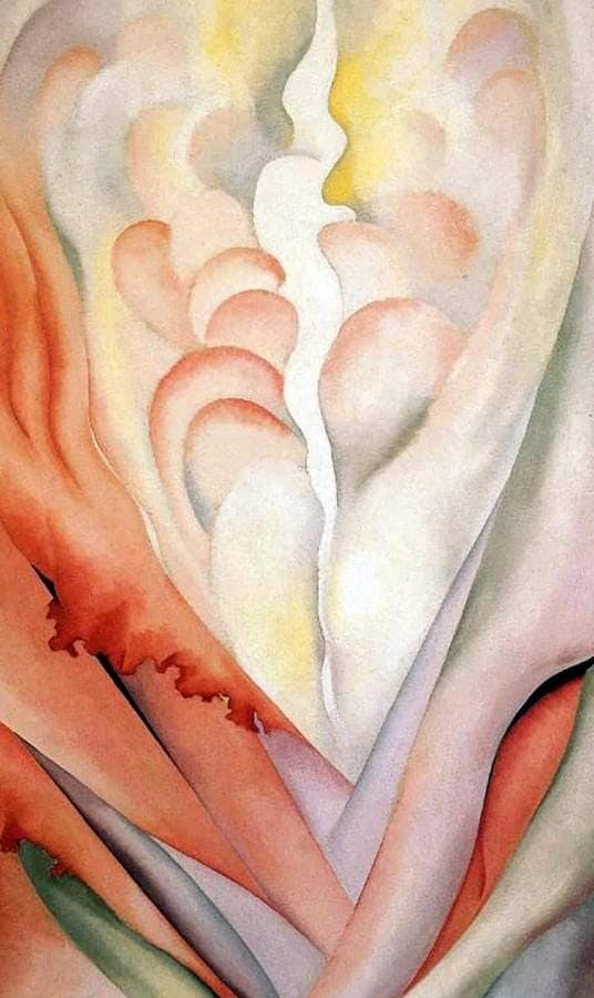 Flower Abstraction, Georgia O’Keefe, 1924