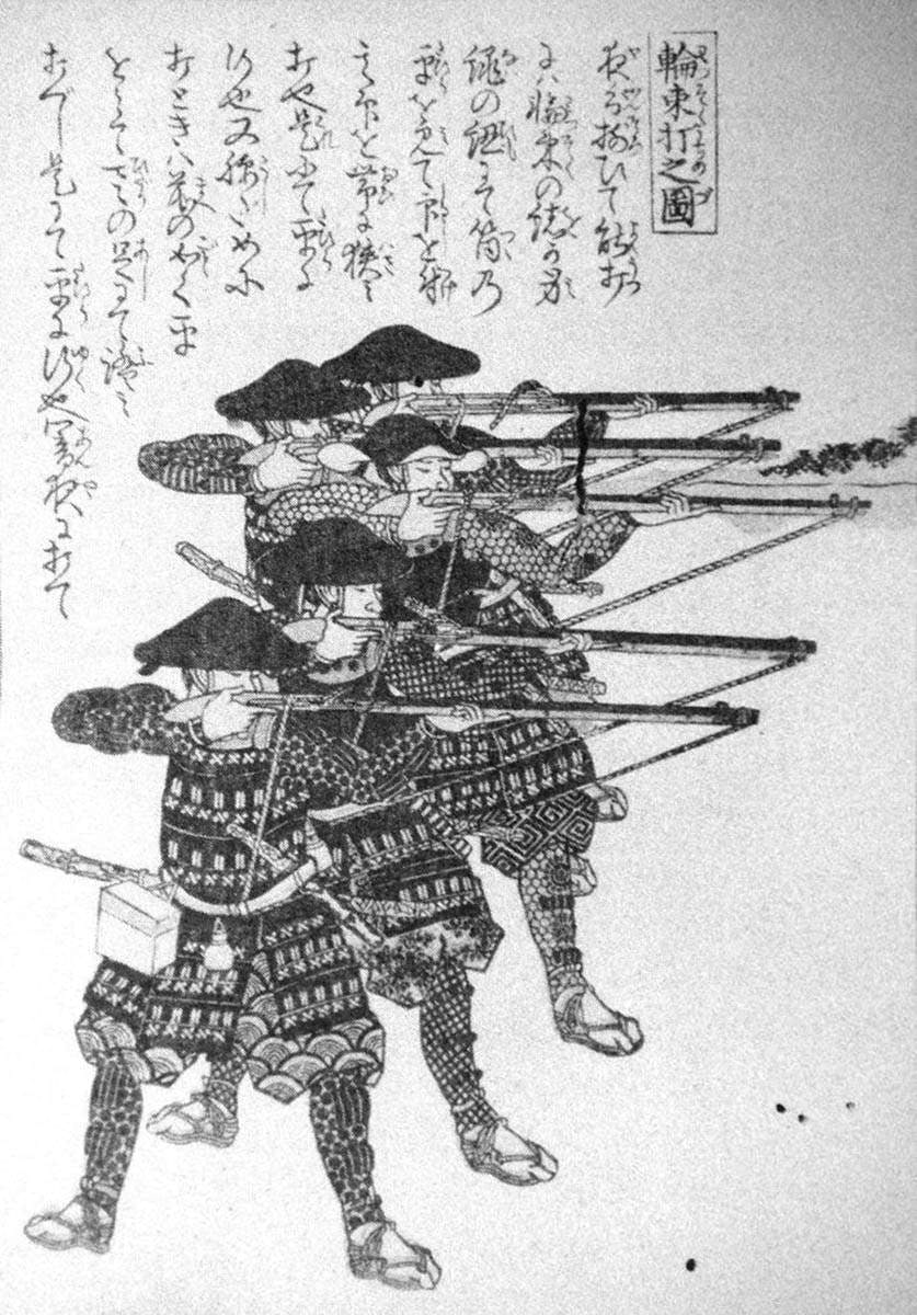 utagawa kuniyoshi ashigaru drawing