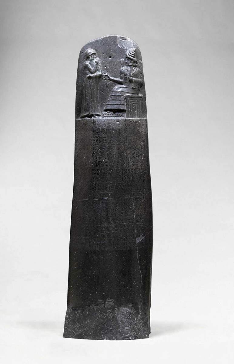 stele code hammurabi ancient babylonian empire