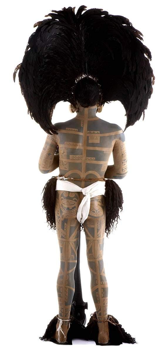 taavaha headdress polynesian tattoo man